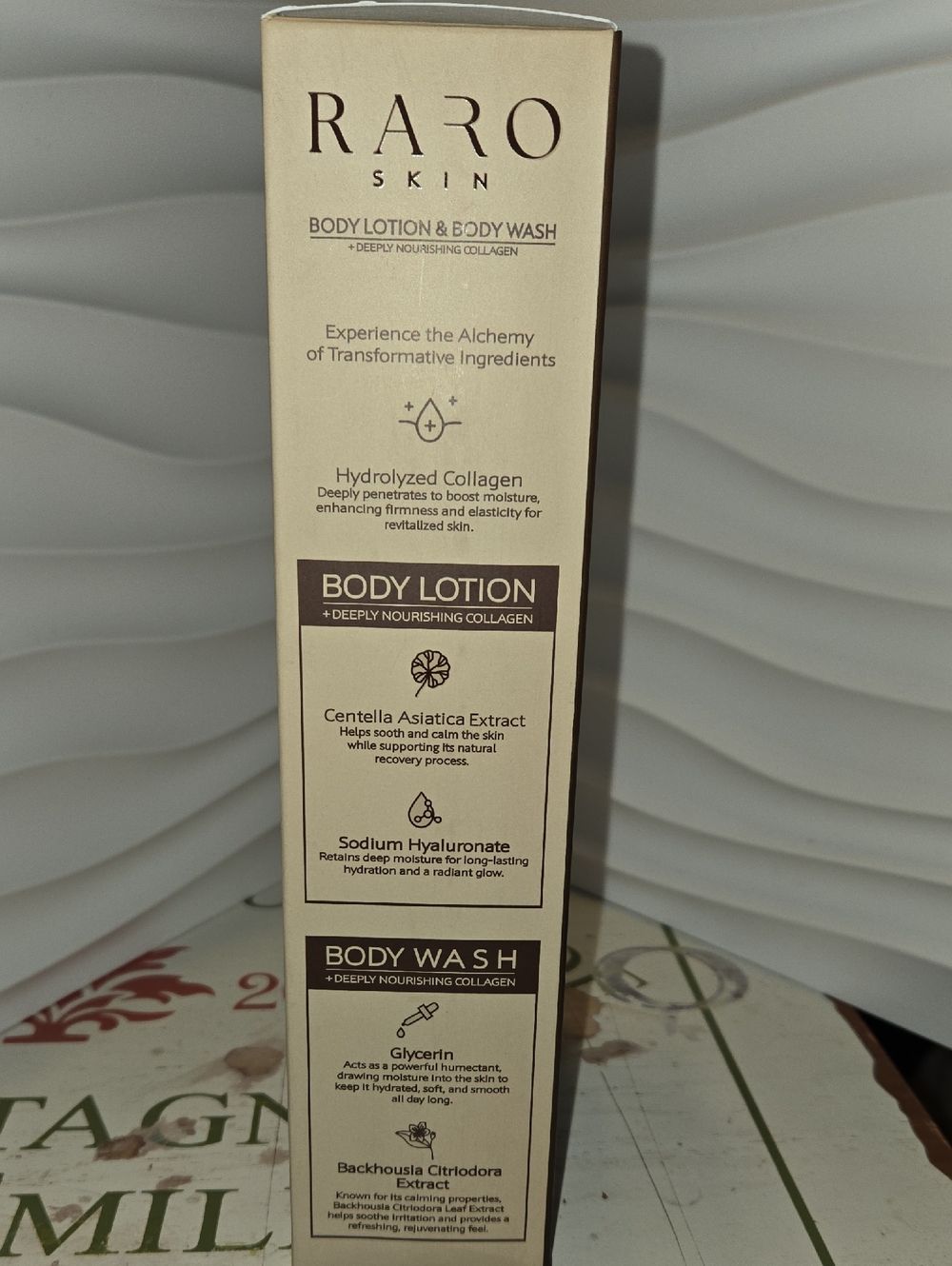 Raro Skin Body Lotion & Body Wash Duo + Deeply Nourishing Collagen - Picture 2 of 6